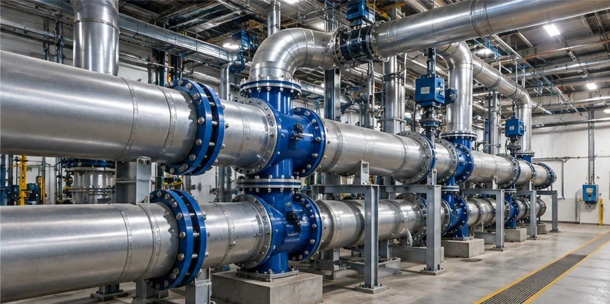 Application de comptage de l'eau dans les installations industrielles