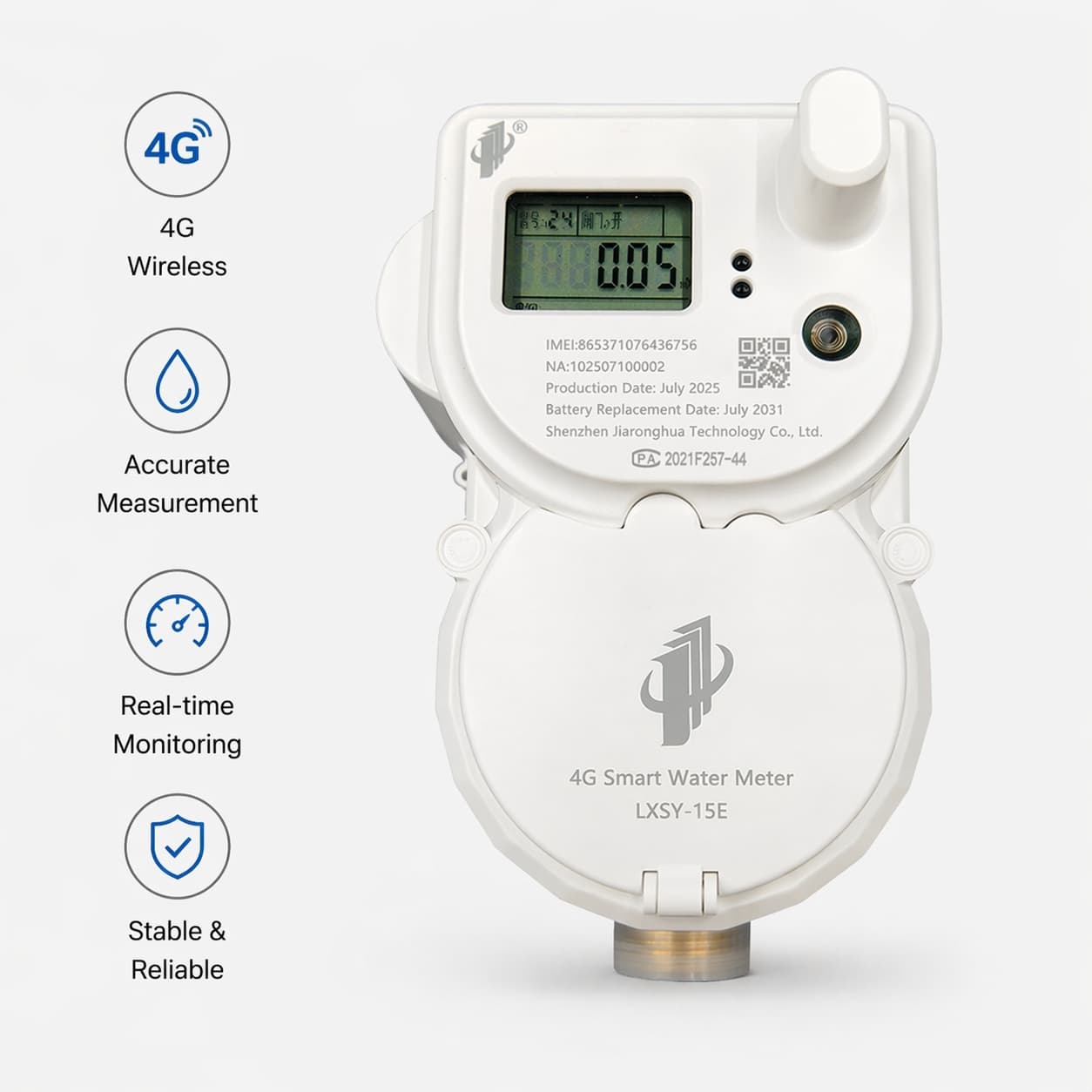 Compteur d'eau intelligent 4G
