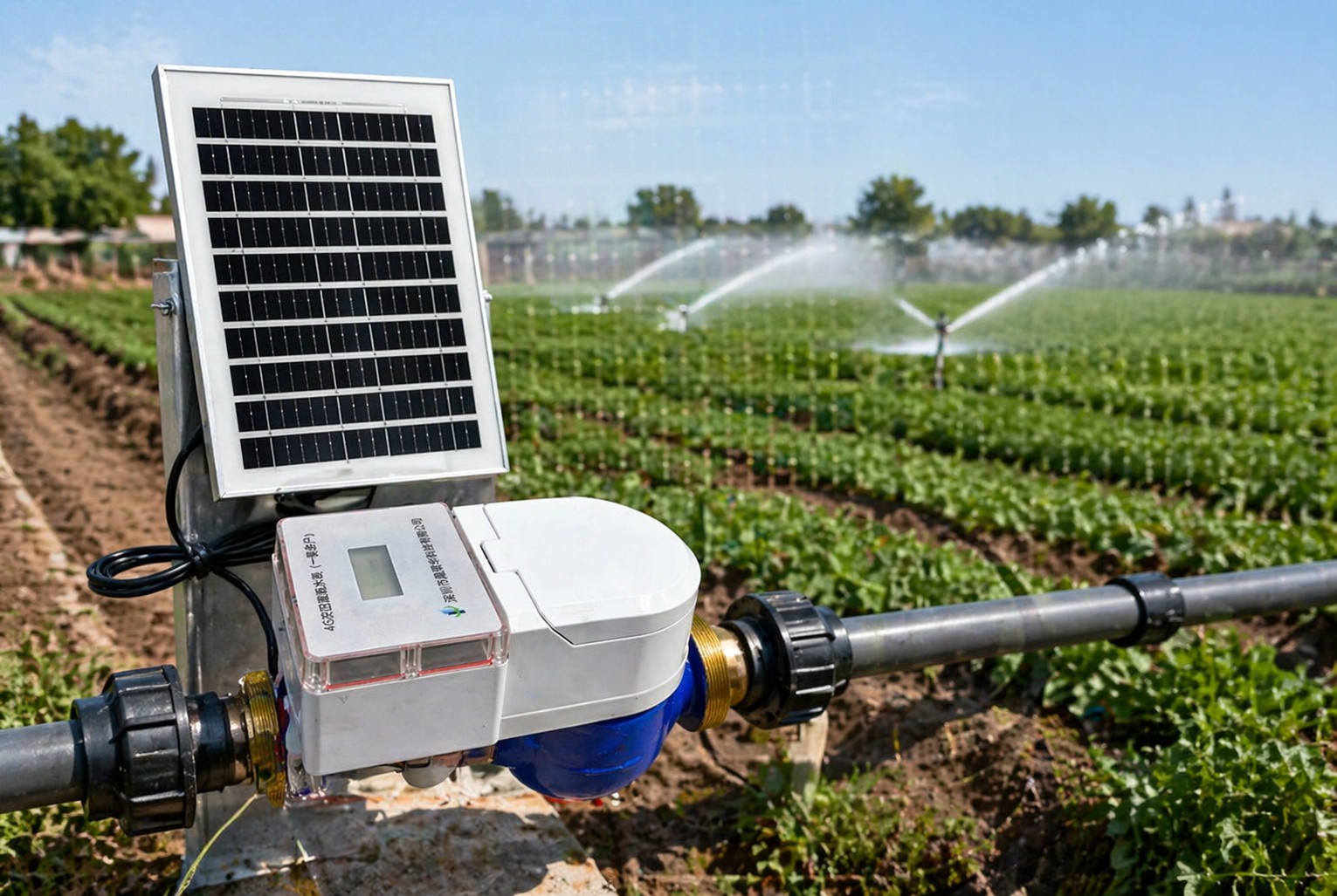 Solutions pour compteurs d'eau Application